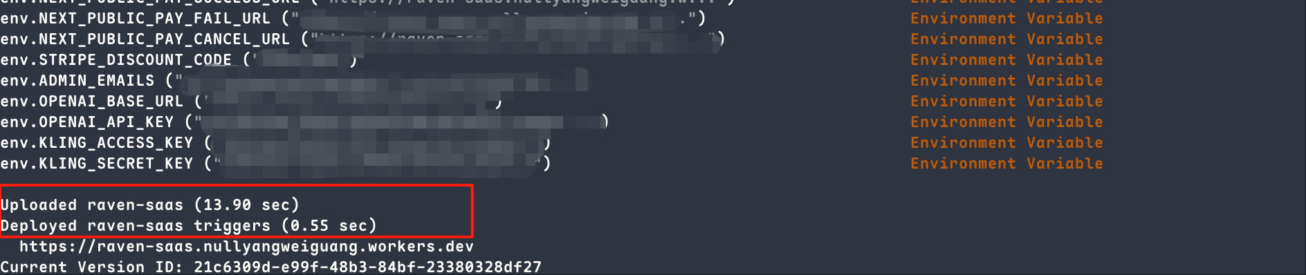 部署到 Cloudflare
